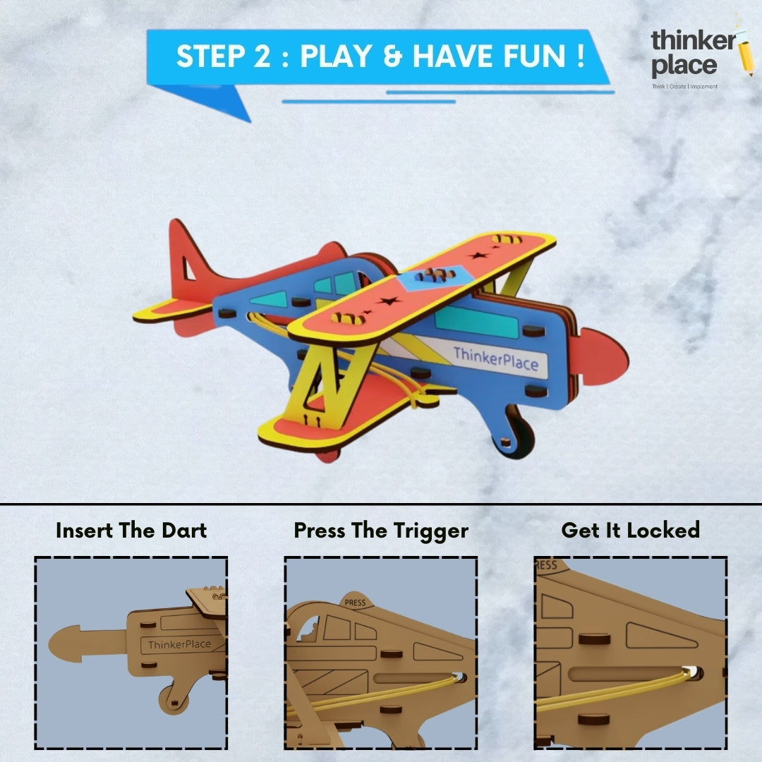 DIY Fighter Plane- Learn about Planes