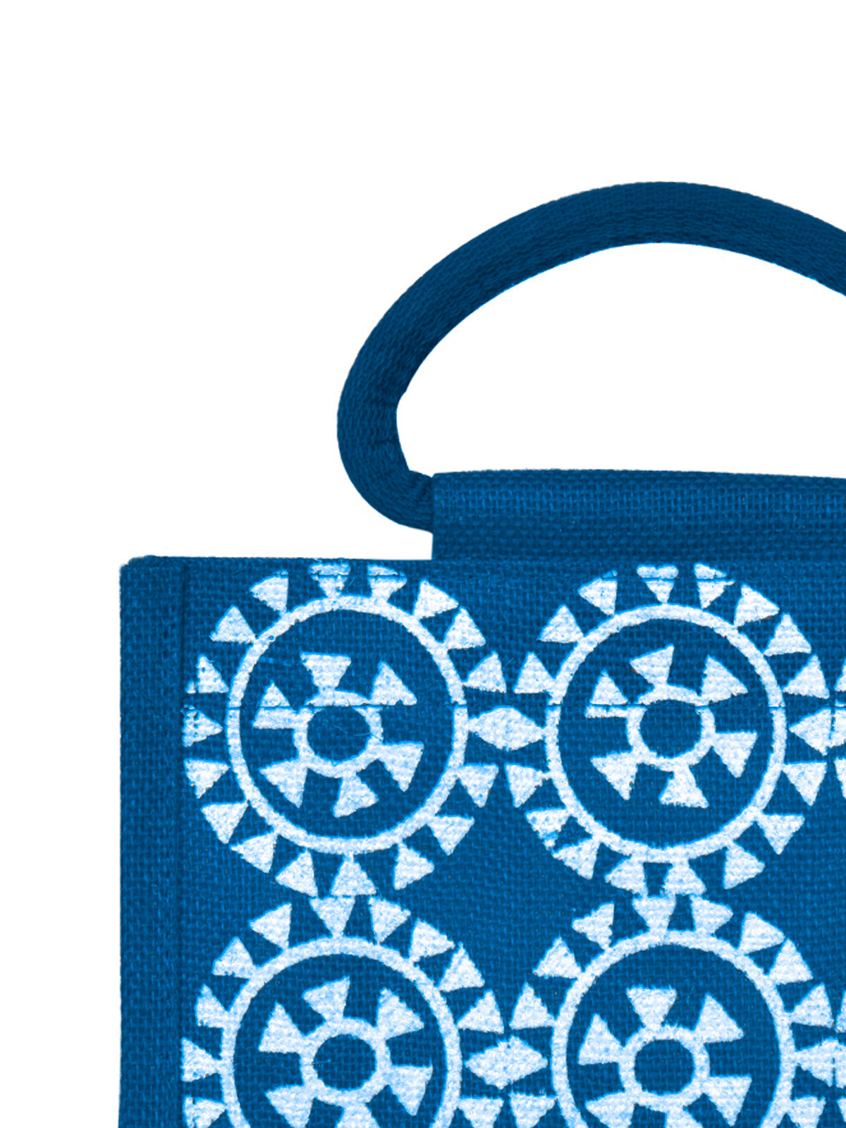 Jute Cottage Round Print All Over Lunch Zipper
