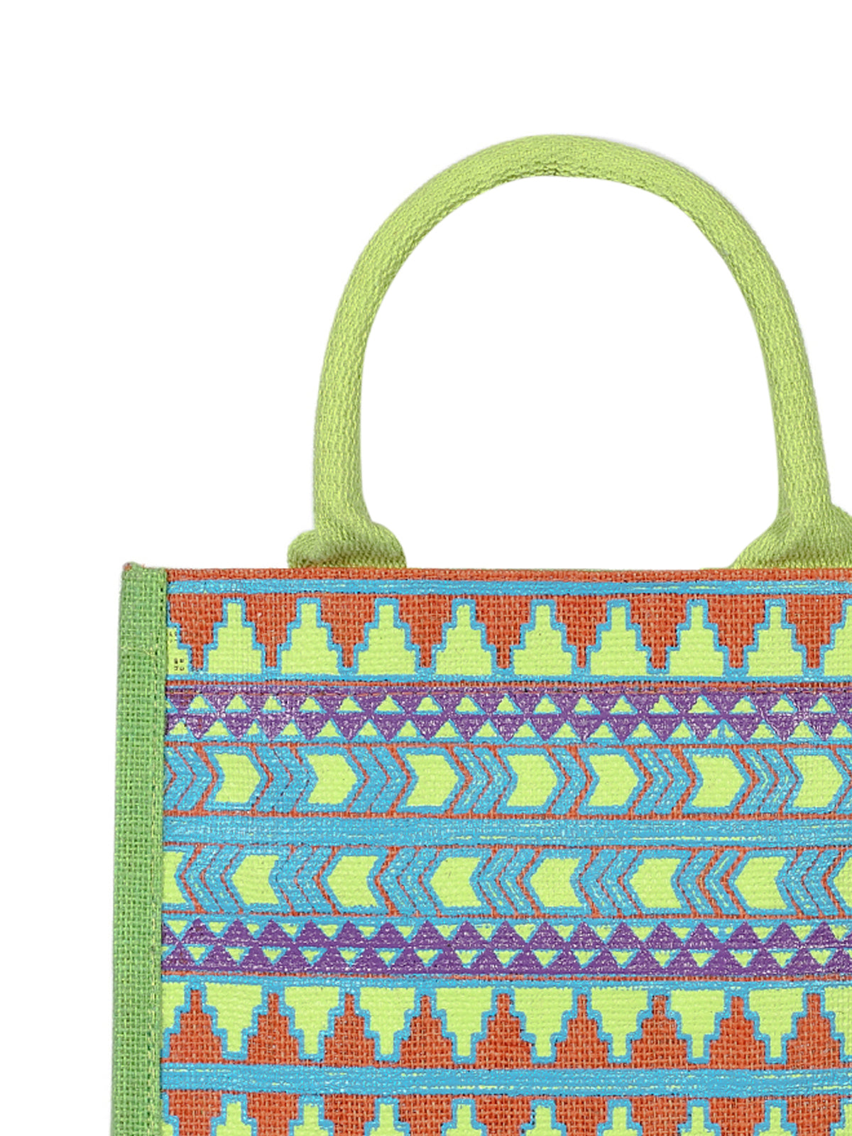 Jute Cottage Aztec Print Lunch Bag