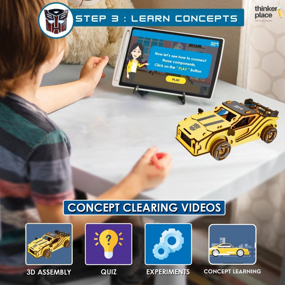 Transformers Bumblebee DIY Car- Learn about Energy