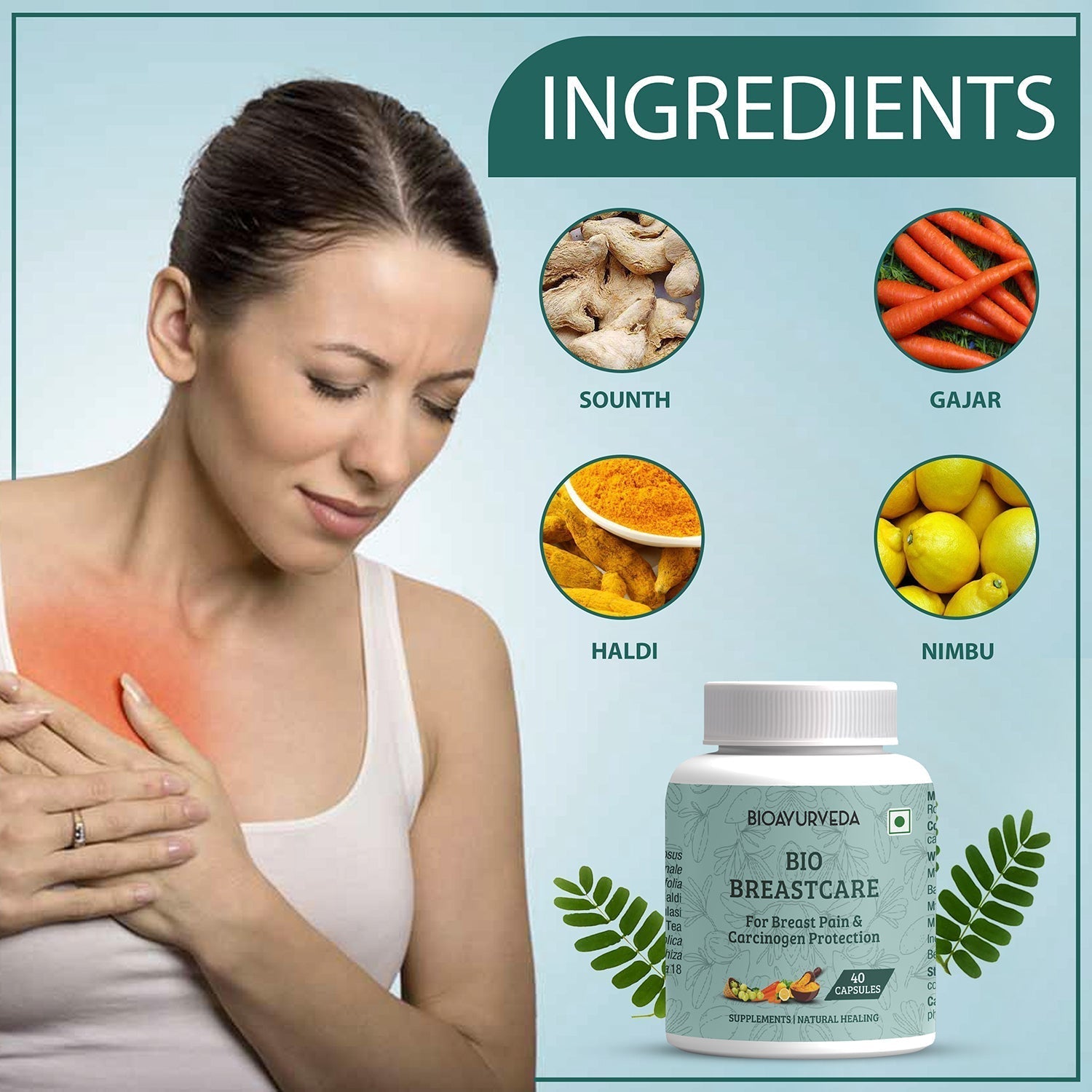 Bio Ayurveda Breast Care Capsules