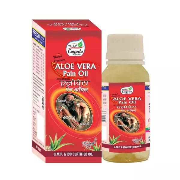Herbal Canada Aloevera Pain Oil - 60 ml