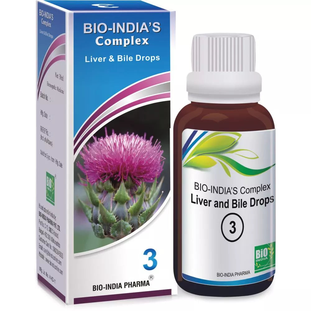 Bio India Complex 3 Liver And Bile Drop - 30 ml