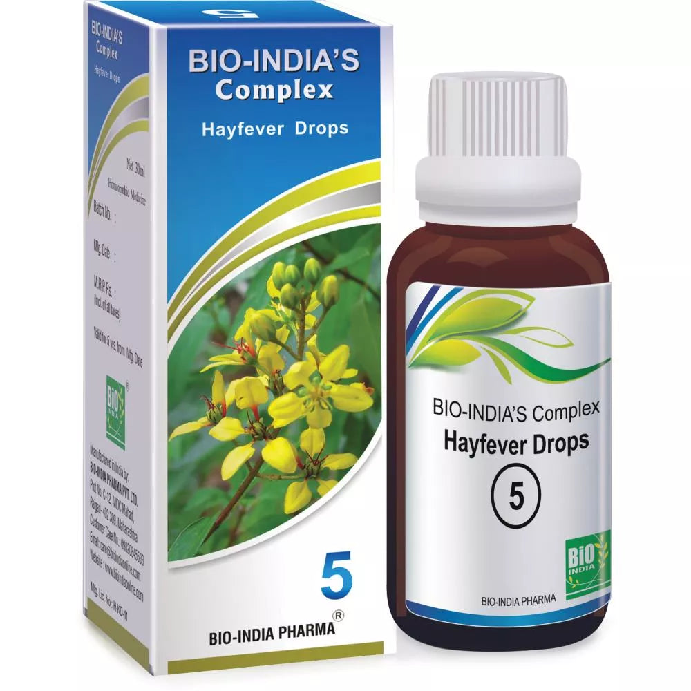 Bio India Complex 5 Hayfever Drop - 30 ml