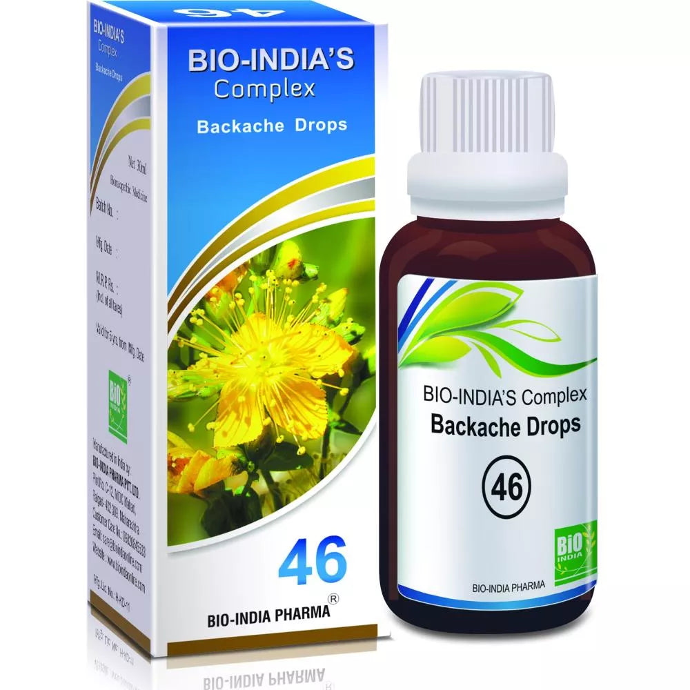 Bio India Complex 46 Backache Drop - 30 ml