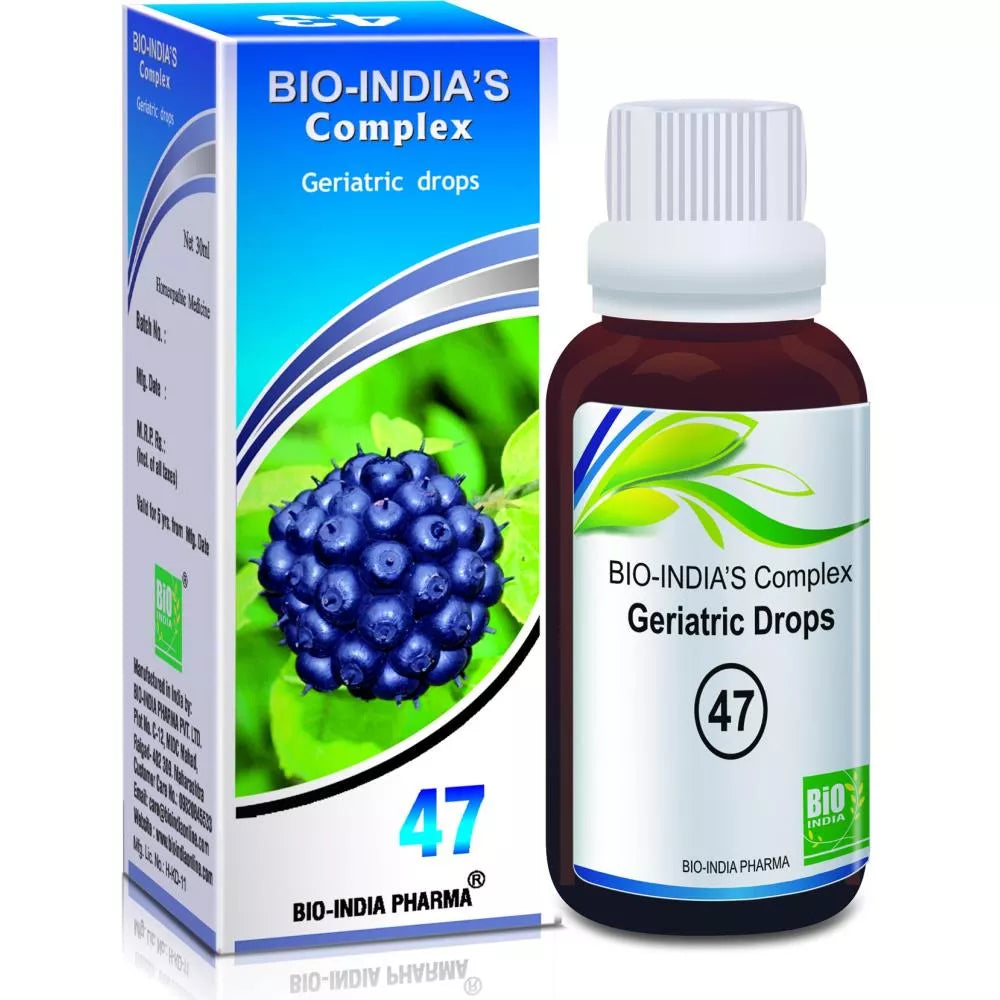 Bio India Complex 47 Geriatric Drop - 30 ml