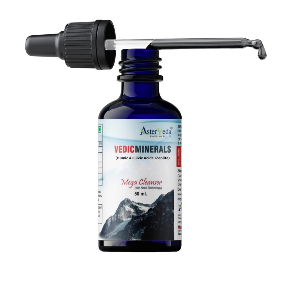 Asterveda Vedic Minerals Zeolite Mega Cleanser - 50 ml