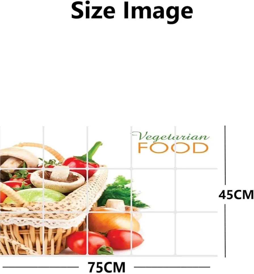 Jaamso Royals Vinyl Vegetable Wall Sticker