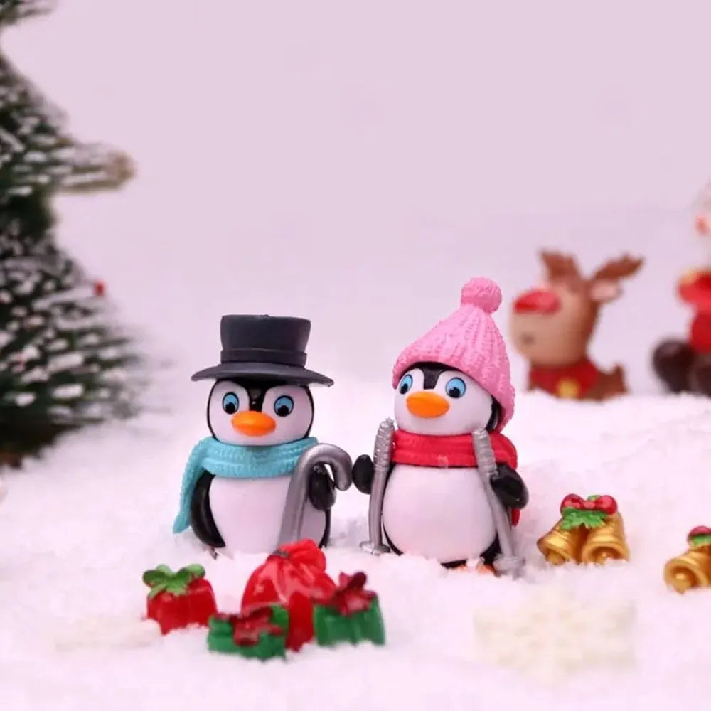 Satyam Kraft 1 Set  Resin Penguin Miniature Figurines