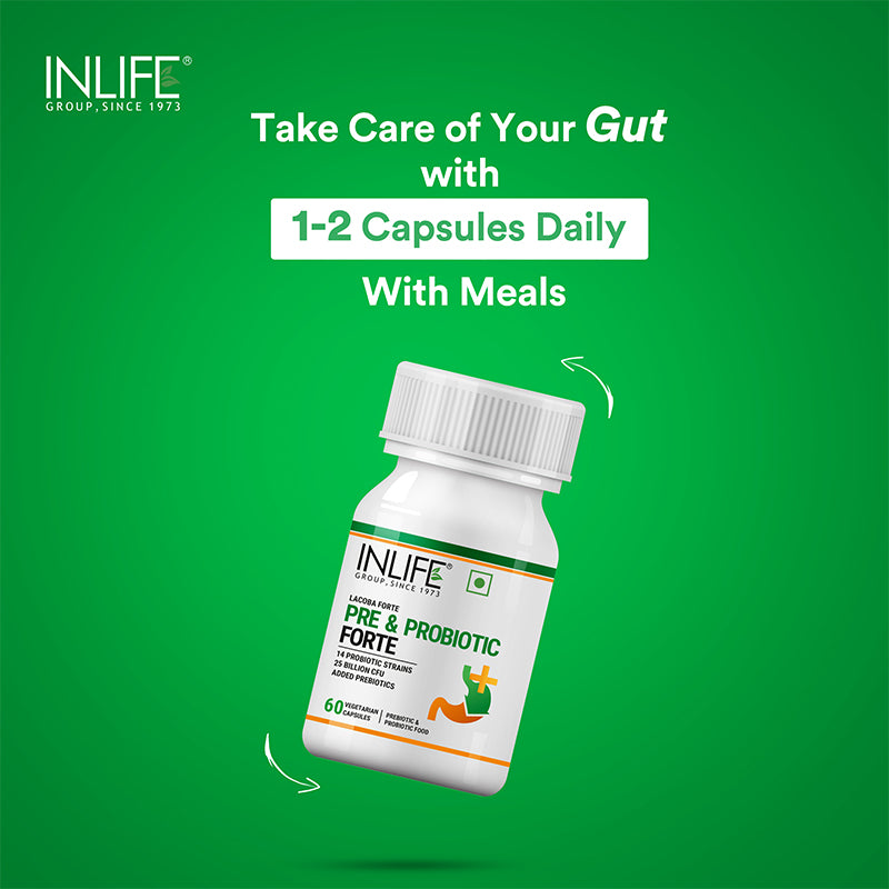 INLIFE Prebiotic & Probiotics Forte – 60 tabs