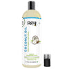 Rey Naturals® Coconut Oil | Virgin Coconut Oil (Cold Pressed) For Hair and Skin - 100% Pure & Natural Coconut Oil (200 ml)