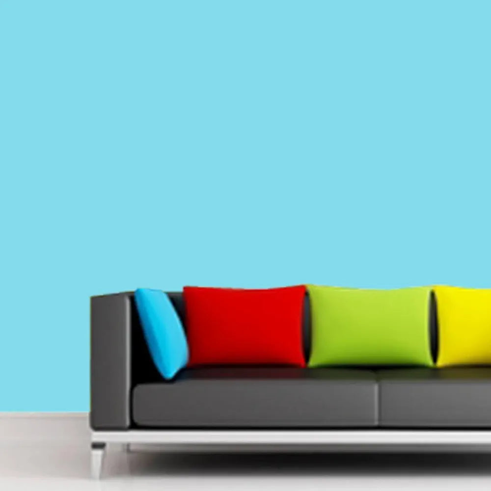 Indian Royals Sky Blue Colour Plain Wallpaper for Walls Wallpaper for Kitchen Blue Plain Wallpaper