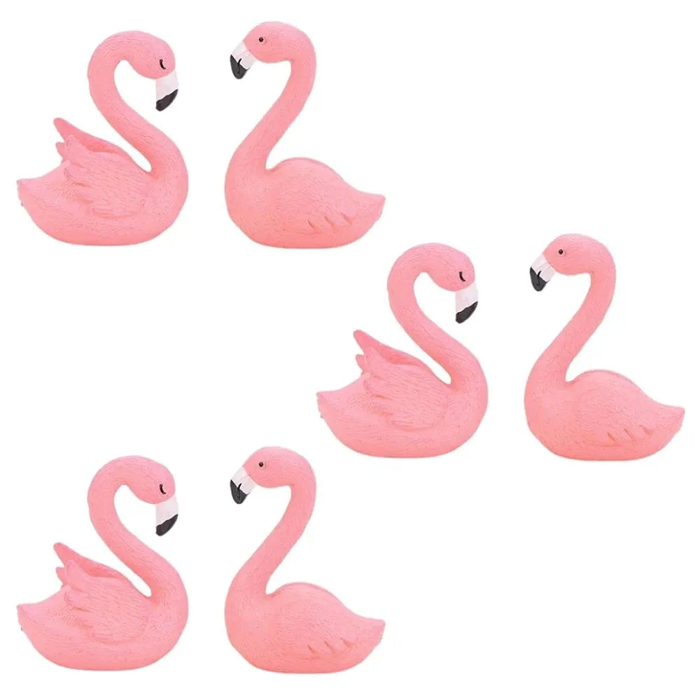 Satyam Kraft Resin 1  Set Swan Figurines Decorative Showpiece