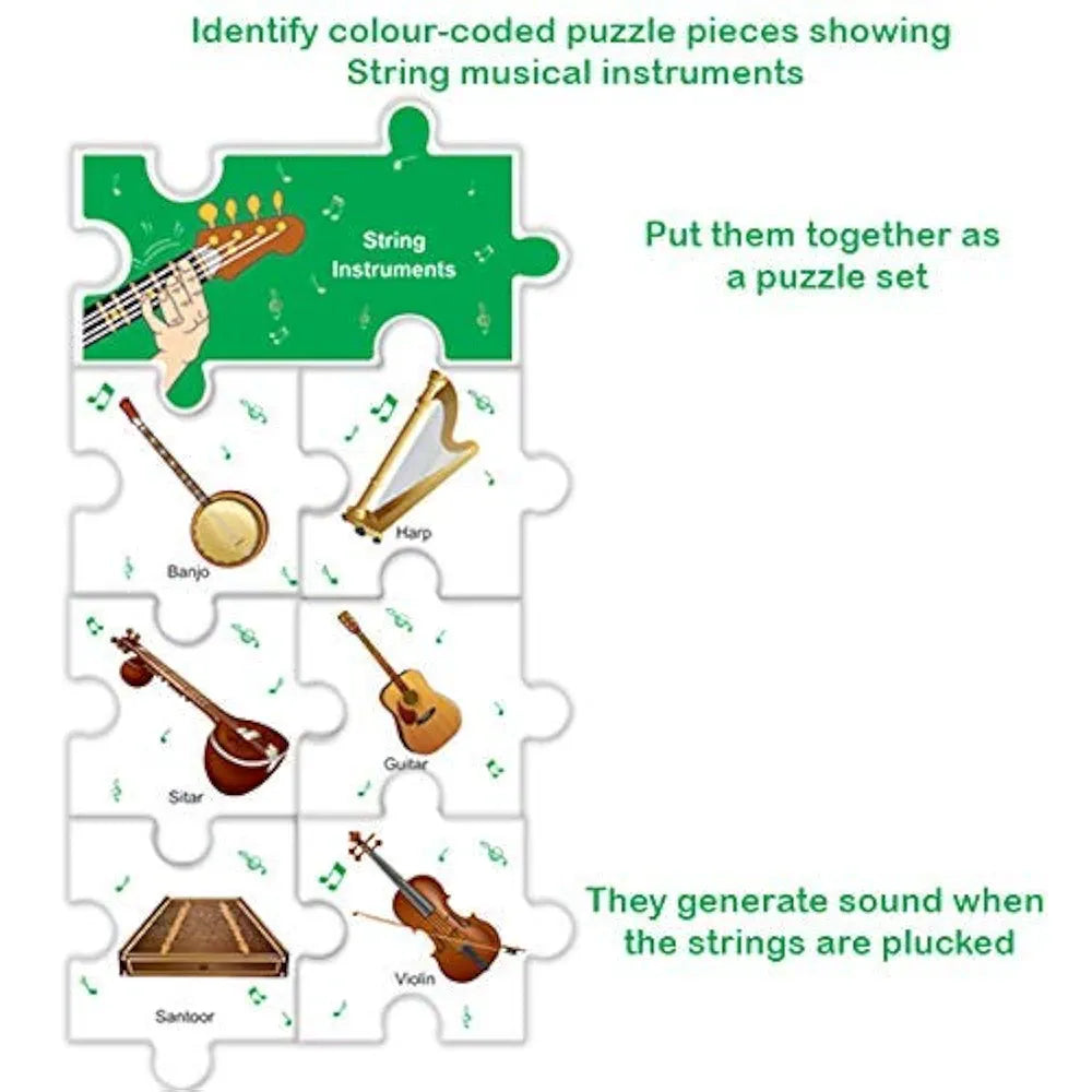 Toykraft: Kids Puzzle - Orchestra | Fun & Learning Toys for Kids | Educational Games for 5-7 Year Kids | Educational Toys for 5-7 Years | Kids Learning Toys for 5-7 Years
