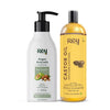 Rey Naturals Castor Oil (200 Ml) and Moroccan Argan Avocado Hair Conditioner (250 Ml) Combo