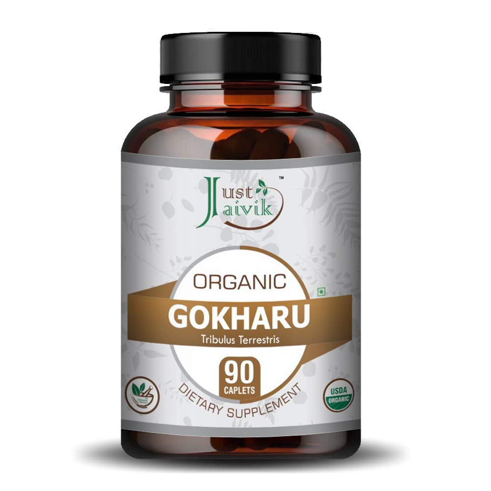 Just Jaivik Organic Gokharu - 90 tabs