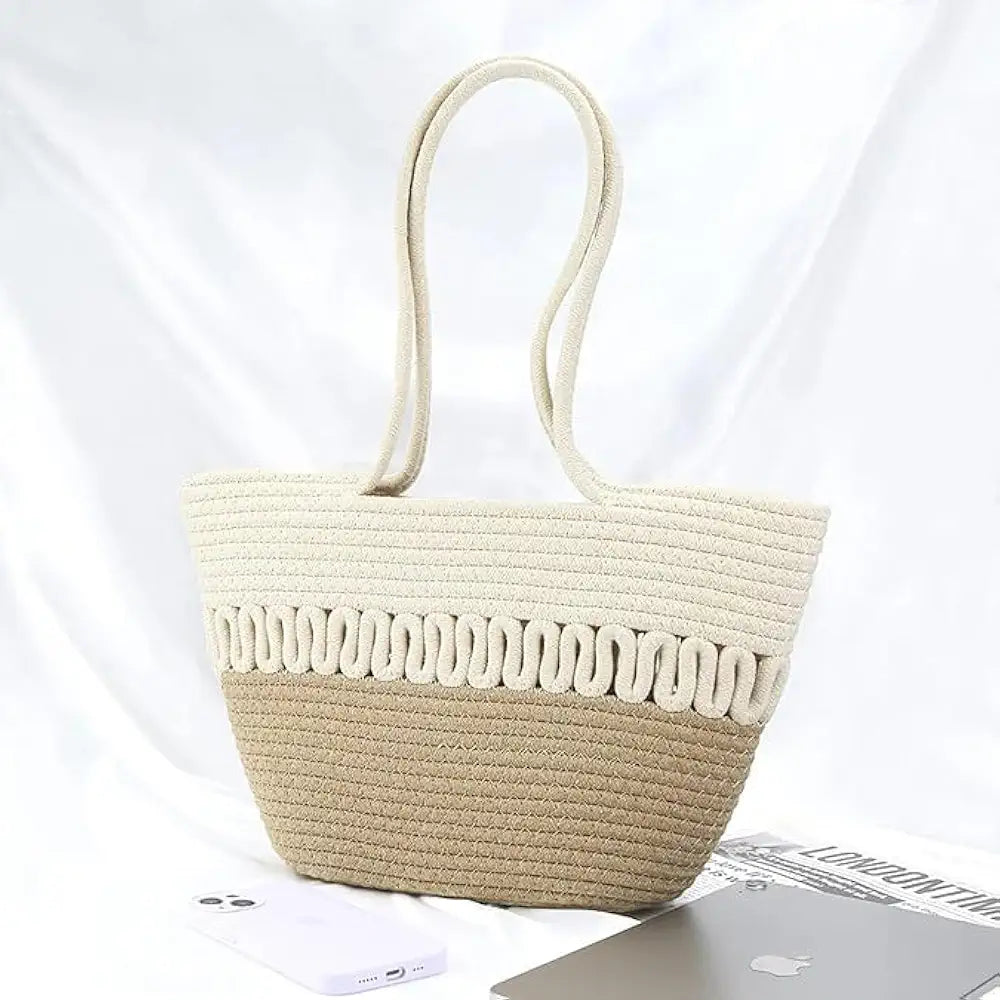 Attractive Tote Hand Bag Jute Bag (Handmade Bag)