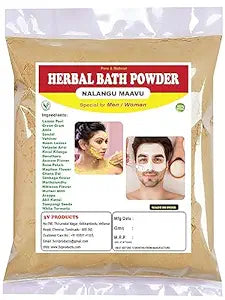 3V Products 100% Natural - Herbal Bath Powder - Pack of 2 - 50 gms