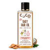 Coco Crush Pure Cold Pressed Baby Hair Oil with Almond, Coconut, Castor Oils And Vitamin E