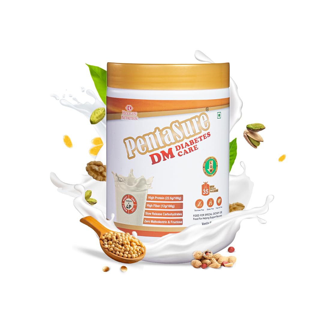 Pentasure Dm Diabetes Care Nutrition Drink Vanilla Flavor - 1000 gms