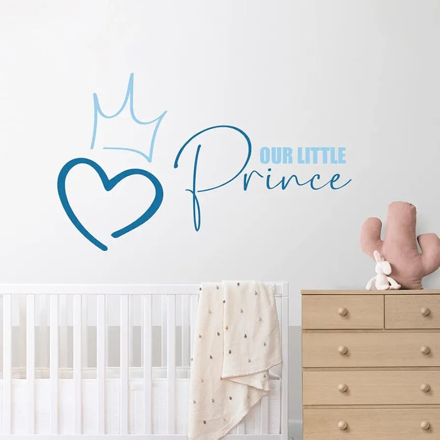 Kotart Our Little Prince HD Printed Vinyl Wall Stickers/Decals