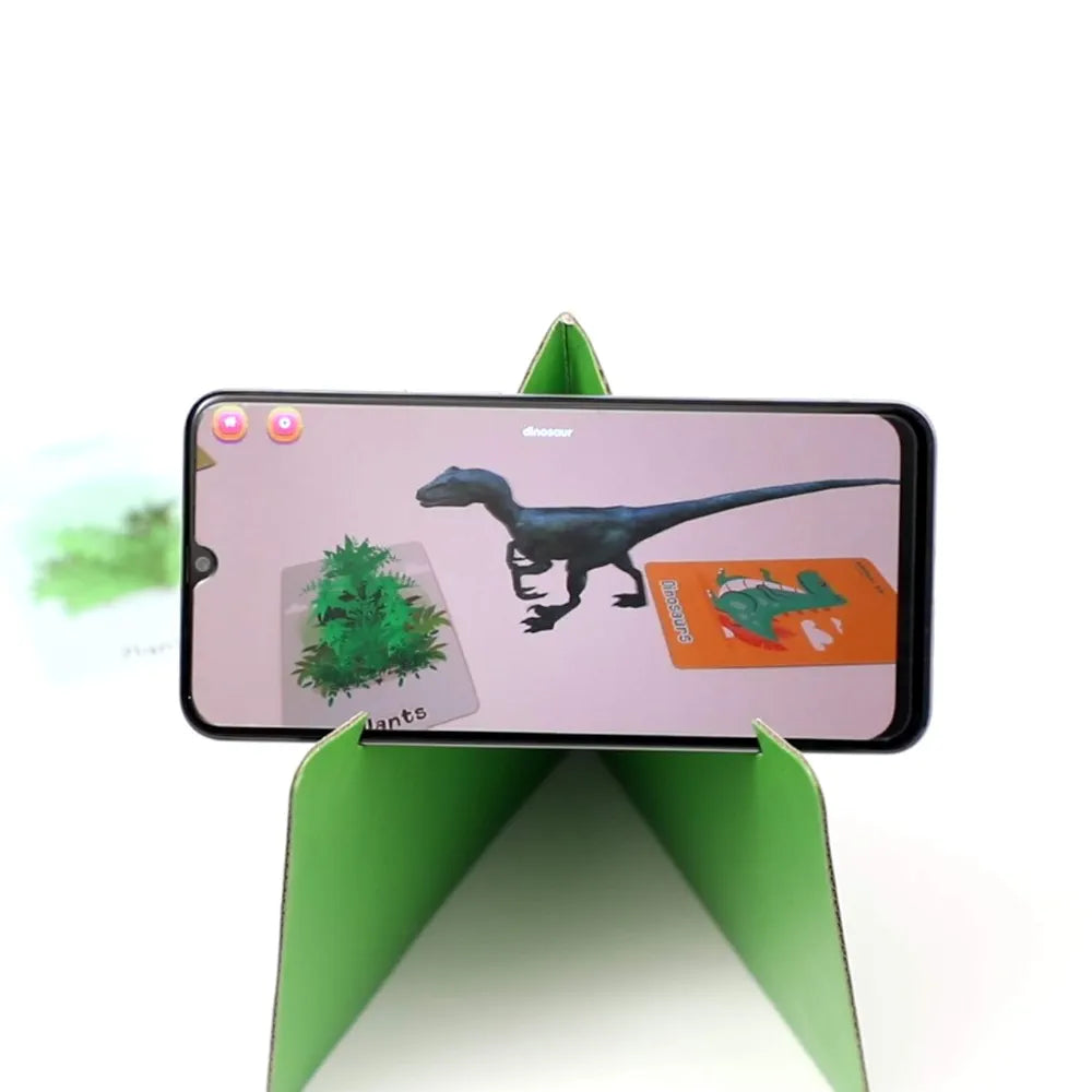 Spartan Kids 42 Animal Flash Cards | Augmented Reality Based Flash Cards for Kids