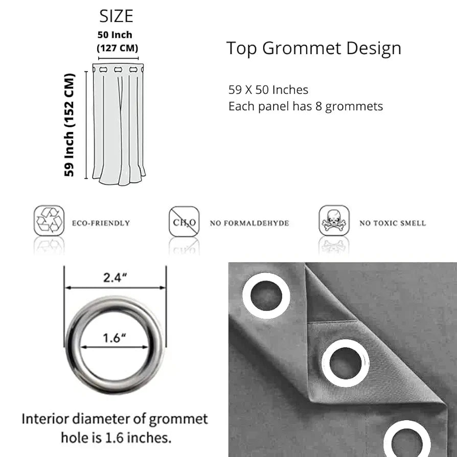 Divine Casa Premium 7 Feet Velvet Blackout Curtain for Doors Luxurious Thermal Insulated Room Darkening & Noise Reducing Opaque Single Panel (Pack of 1)