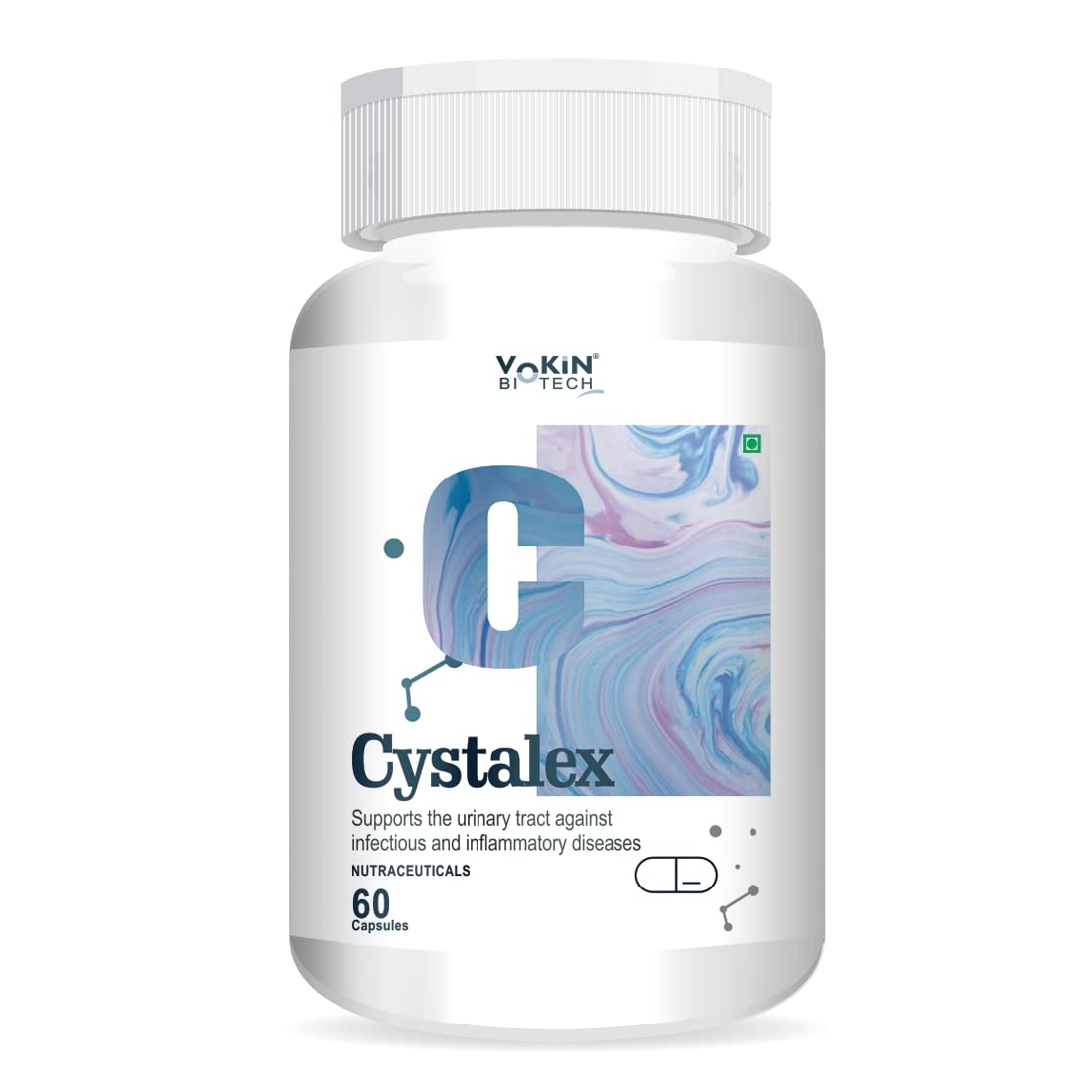 Vokin Biotech Cystalex Capsules - 60 Capsules