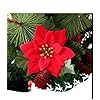 Artificial Big Foam Hawaaii Fake Foam Water Floating Flowers Red Poinstea Flower