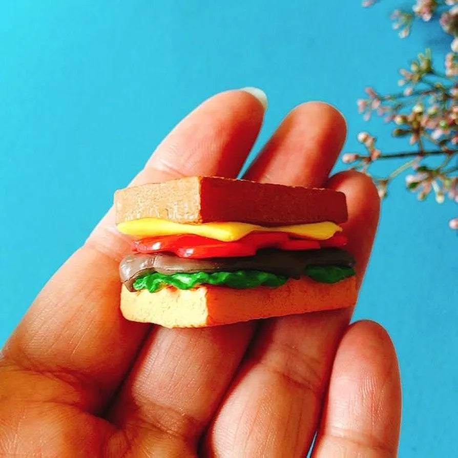 Satyam Kraft 1 Set Resin Fast Food Miniature Showpiece