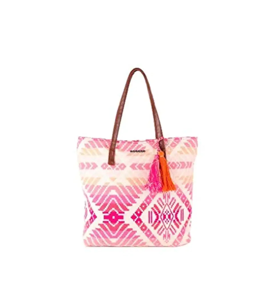 Astrid Handmade Macrame Flap Over Sling Bag For Girls And Women Colour Pink
