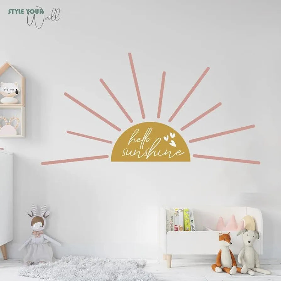Kotart Sunshine HD Printed Wall Stickers/Decals