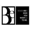 ArtX Paper Be Special Motivational Quotes Wall Frames A4 Set of 2