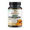 Prasatti Herbal Organic Curcumin With Biopiperine & Turmeric Capsule Supplement | Support Joint & Muscle Health | 90 Veg Caps