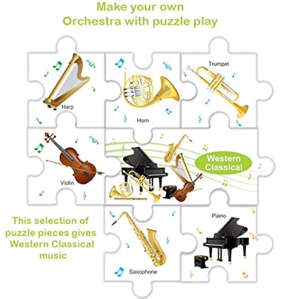 Toykraft: Kids Puzzle - Orchestra | Fun & Learning Toys for Kids | Educational Games for 5-7 Year Kids | Educational Toys for 5-7 Years | Kids Learning Toys for 5-7 Years