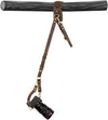 Hunter Leather Solo Camera Strap|Perfect Single Camera Belt | Cross Body Design