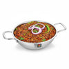 Human Hydro Tri-Ply Stainless Steel Kadai 24cm 2.8L No Lid Induction Gas