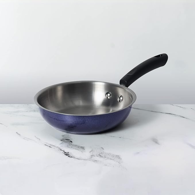 Meyer Centennial Nickel Free Stainless Steel Fry pan 20cm Blue Diamond