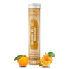 Prasatti Herbal Organic Calcium, Magnesium and Zinc With Orange Flavour - 20 Effervescent Tablets