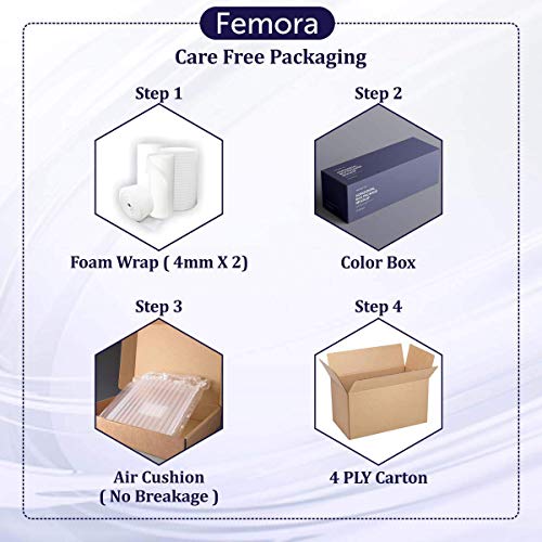 Femora Borosilicate Glass Containers for Kitchen | Storage Box for Kitchen With Air Vent Lid | Set of 2 | 500 Ml Each