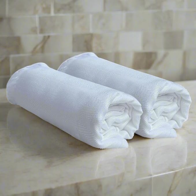 Heelium Bamboo Bath Towel Ultra Soft & Lightweight Highly Absorbent & Fast Drying Turkish Towel for Bath