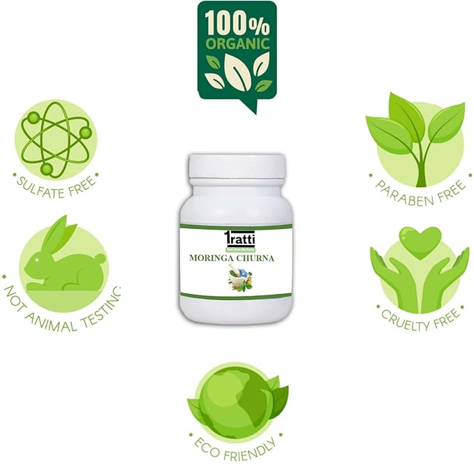 1Ratti Moringa Churna Powder - 100 gms