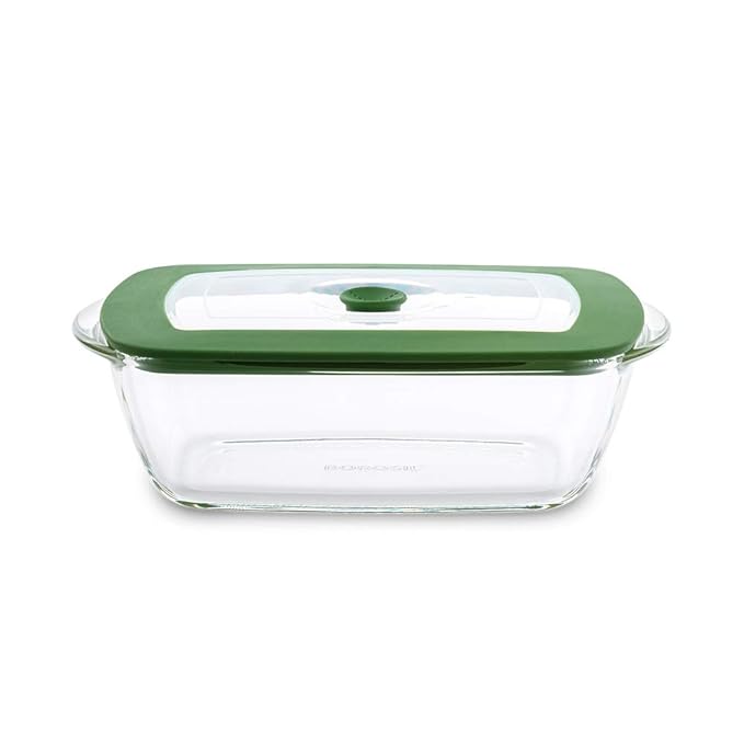 Borosil Glass Dish With Lid | 1 Piece | 1100ml | Transparent