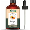 Organic Zing Papaya (Carica Papaya) Oil | Carrier Oil for Massage, Skincare & Hair Care - 118 ml