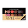 Fashion Colour Artist Makeup Collection Eyeshadow 12 Colour Jersy Girl (Shade 01) - 14 gms