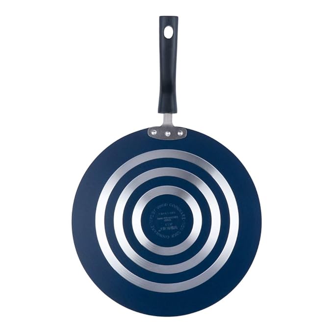 Vinod Zest Aluminium Non Stick Flat Multi Tawa - 30 cm | Triple Layer Ceramic Coating | 4mm Extra Thick Chapati Tawa