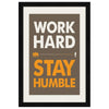 ArtX Paper Work Hard Motivational Quotes Framed Wall Art Painting