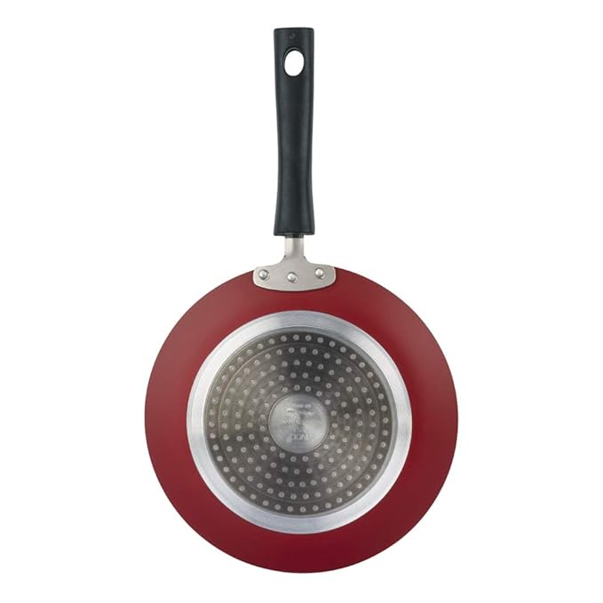 Vinod Zest Aluminium Non Stick Concave Tawa - 24cm | Roti/Chapati/Paratha/Dosa Tawa | 4mm Thick | Bakelite Handle