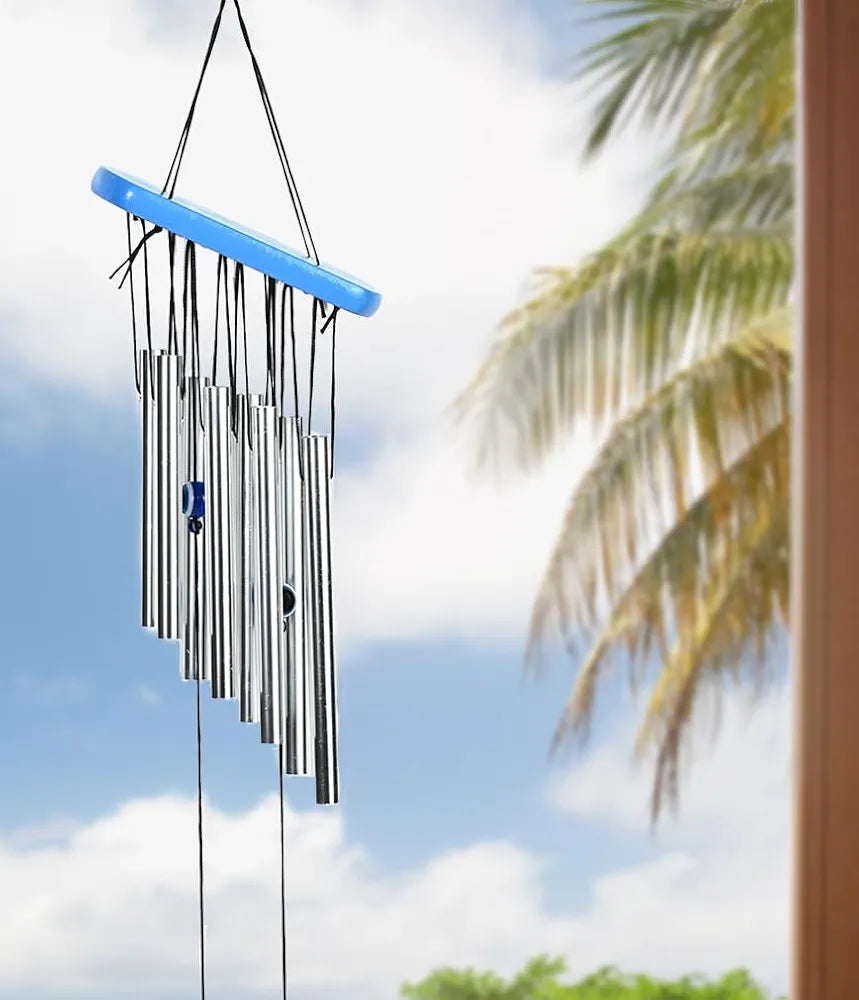 Zaicus Metal Evil Eye Wind Chimes Feng Shui Hanging Wind Chime-006