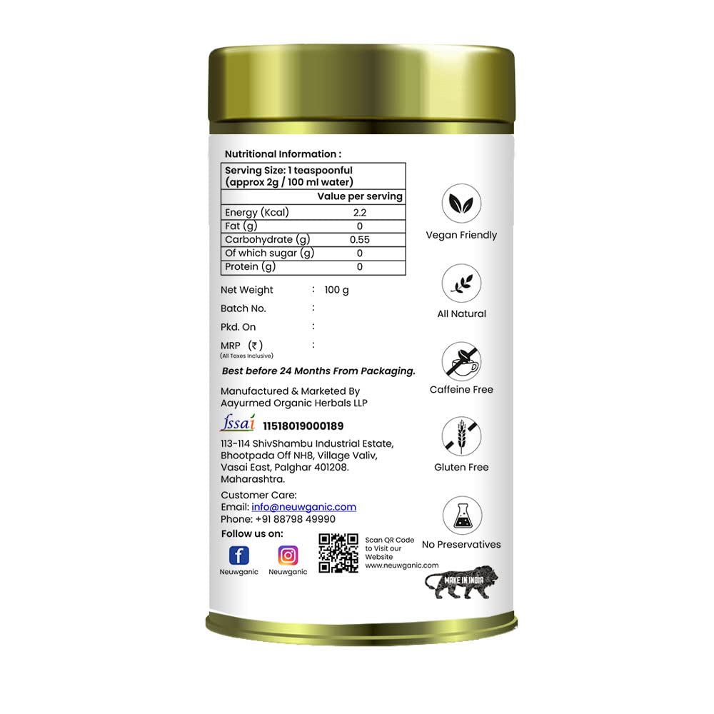 Neuwganic Feel Good Infusion Tea - 100 Grams